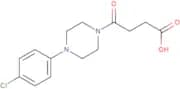 4-[4-(4-Chlorophenyl)piperazin-1-yl]-4-oxobutanoic acid