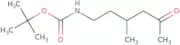 tert-Butyl N-(3-methyl-5-oxohexyl)carbamate