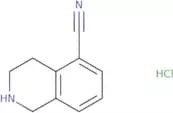 1,2,3,4-Tetrahydroisoquinoline-5-carbonitrile hydrochloride