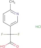 2,2-Difluoro-2-(6-methylpyridin-3-yl)acetic acid hydrochloride