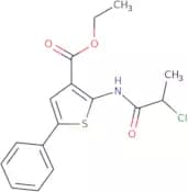 Ethyl 2-(2-chloropropanamido)-5-phenylthiophene-3-carboxylate