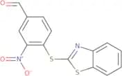 4-(1,3-Benzothiazol-2-ylsulfanyl)-3-nitrobenzaldehyde