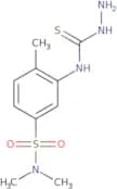 3-Amino-1-[5-(dimethylsulfamoyl)-2-methylphenyl]thiourea