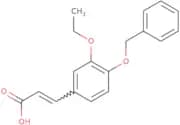 (2E)-3-[4-(Benzyloxy)-3-ethoxyphenyl]acrylic acid