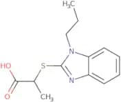 2-[(1-Propyl-1H-1,3-benzodiazol-2-yl)sulfanyl]propanoic acid