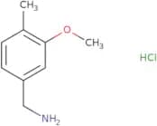 (3-Methoxy-4-methylphenyl)methanamine hydrochloride