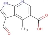 3-Formyl-4-methyl-1H-pyrrolo[2,3-b]pyridine-5-carboxylic acid