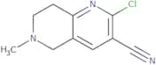 2-Chloro-6-methyl-5,6,7,8-tetrahydro-1,6-naphthyridine-3-carbonitrile