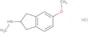 5-Methoxy-N-methyl-2,3-dihydro-1H-inden-2-amine hydrochloride