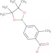 4,4,5,5-Tetramethyl-2-(3-methyl-4-nitrophenyl)-1,3,2-dioxaborolane