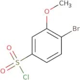 4-bromo-3-methoxybenzenesulfonyl chloride