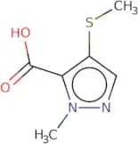 1-Methyl-4-(methylsulfanyl)-1H-pyrazole-5-carboxylic acid