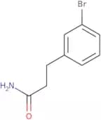 3-(3-Bromophenyl)propanamide