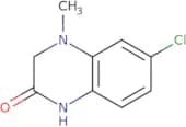 6-Chloro-4-methyl-1,2,3,4-tetrahydroquinoxalin-2-one