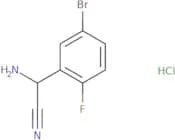 2-Amino-2-(5-bromo-2-fluorophenyl)acetonitrile hydrochloride