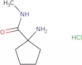 1-Amino-N-methylcyclopentane-1-carboxamide hydrochloride