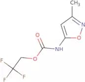 2,2,2-Trifluoroethyl N-(3-methyl-1,2-oxazol-5-yl)carbamate