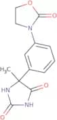 5-Methyl-5-[3-(2-oxo-1,3-oxazolidin-3-yl)phenyl]imidazolidine-2,4-dione