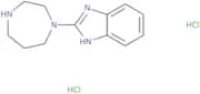 2-(1,4-Diazepan-1-yl)-1H-1,3-benzodiazole dihydrochloride