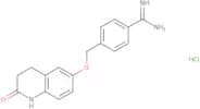 4-{[(2-Oxo-1,2,3,4-tetrahydroquinolin-6-yl)oxy]methyl}benzene-1-carboximidamide hydrochloride