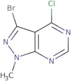 3-Bromo-4-chloro-1-methyl-1H-pyrazolo[3,4-d]pyrimidine