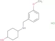 4-{[(3-Methoxyphenyl)methyl]amino}cyclohexan-1-ol hydrochloride