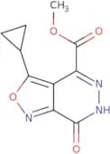Methyl 3-cyclopropyl-7-oxo-6H,7H-[1,2]oxazolo[3,4-d]pyridazine-4-carboxylate