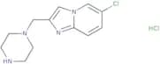 1-({6-Chloroimidazo[1,2-a]pyridin-2-yl}methyl)piperazine hydrochloride