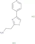 2-[4-(Pyridin-4-yl)-1,3-thiazol-2-yl]ethan-1-amine dihydrochloride