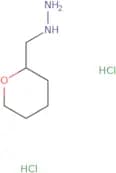 (Oxan-2-ylmethyl)hydrazine dihydrochloride