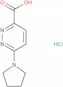 6-(Pyrrolidin-1-yl)pyridazine-3-carboxylic acid hydrochloride