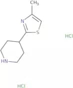 4-(4-Methyl-1,3-thiazol-2-yl)piperidine dihydrochloride