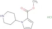 Methyl 1-(piperidin-4-yl)-1H-pyrrole-2-carboxylate hydrochloride