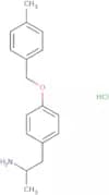 1-{4-[(4-Methylphenyl)methoxy]phenyl}propan-2-amine hydrochloride