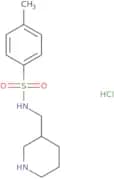 4-Methyl-N-(piperidin-3-ylmethyl)benzene-1-sulfonamide hydrochloride