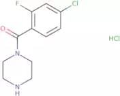 1-(4-Chloro-2-fluorobenzoyl)piperazine hydrochloride