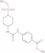 Methyl 4-({[1-(ethanesulfonyl)piperidin-4-yl]carbamoyl}amino)benzoate