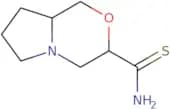 Hexahydro-1H-pyrrolo[2,1-c]morpholine-3-carbothioamide