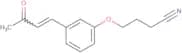 4-[3-(3-Oxobut-1-en-1-yl)phenoxy]butanenitrile
