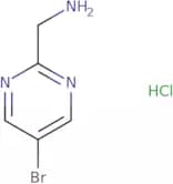 (5-bromopyrimidin-2-yl)methanamine hcl