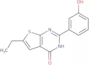 6-Ethyl-2-(3-hydroxyphenyl)-3H,4H-thieno[2,3-d]pyrimidin-4-one