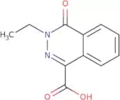 3-Ethyl-4-oxo-3,4-dihydrophthalazine-1-carboxylic acid