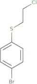 1-Bromo-4-[(2-chloroethyl)sulfanyl]benzene