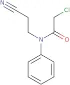 2-Chloro-N-(2-cyanoethyl)-N-phenylacetamide