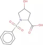 1-(Benzenesulfonyl)-4-hydroxypyrrolidine-2-carboxylic acid