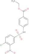 Ethyl 4-(4-chloro-3-nitrobenzenesulfonamido)benzoate