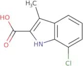 7-Chloro-3-methyl-1H-indole-2-carboxylic acid