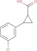 rac-(1R,2R)-2-(3-Chlorophenyl)cyclopropane-1-carboxylic acid