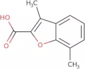 3,7-Dimethyl-1-benzofuran-2-carboxylic acid