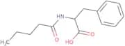 2-Pentanamido-3-phenylpropanoic acid